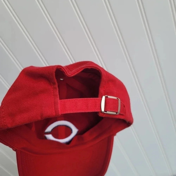 Cincinnati Reds "C" Franchise Twins Enterprise MLB Red Embroidered Cap Cotton OS - Picture 9 of 9